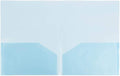 JAM PAPER Plastic Light Weight Flexible Two Pocket Presentation Folders by JAMPaper