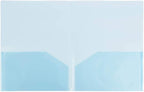 JAM PAPER Plastic Light Weight Flexible Two Pocket Presentation Folders by JAMPaper