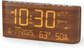 raynic digital alarm clock, 8.7" large led display, main product view