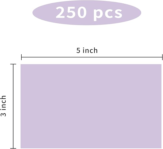 STARLIBOO 3"X5" Rectangle Color Coding Labels, Removable Square Label Inventory - Image 2