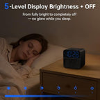 auroracalm extra loud alarm clock for heavy sleepers, package contents