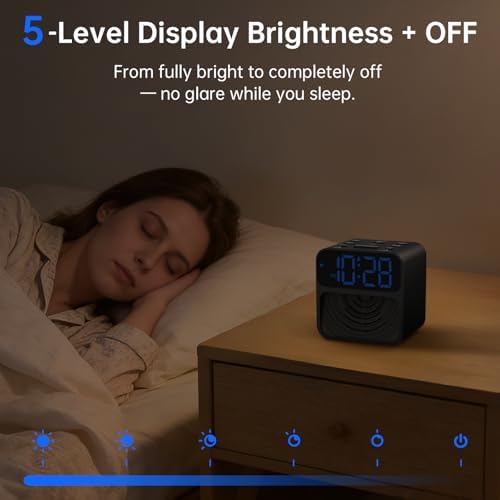 auroracalm extra loud alarm clock for heavy sleepers, package contents