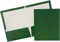 JAM PAPER Laminated Two Pocket Glossy Folders by JAMPaper