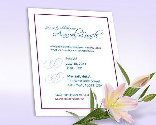 NextDayLabels 100 lb White Cover Cardstock - Image 5