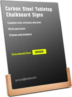 ECKEK Tabletop Chalkboard Signs by ECKEK