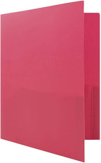 JAM PAPER Plastic Color POP Folders - Image 4