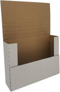 7.5x5.5x2'' easy-fold corrugated mailers, height adjustable small shipping, main product view