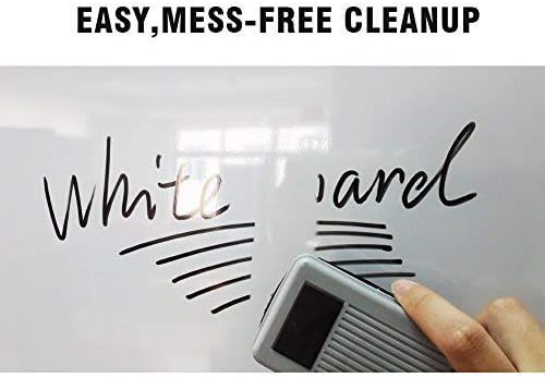 XIWODE 24x36 Inch Magnetic Dry Erase Whiteboard, Silver Aluminum Frame Wall-M...