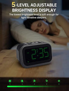 acedeck super loud alarm clock: 115db wake-up power, package contents