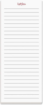 Current Elegant Lined Personalized Notepads – Set of 3, 50-Sheet Pads, 3 1/4 x - Image 5