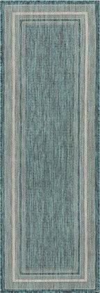 rugs.com - outdoor border rug – 6 ft shown in use