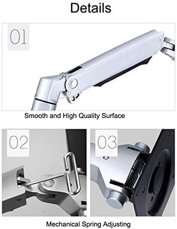 XSJ8013WT Wall Mount Laptop Holder Ultra Long Arm Aluminum Mechanical Spring - Image 7