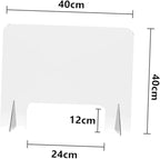 KALLORY Prevention Baffles Dividers Panel Table Protective Office Divider Board - Image 2
