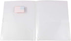 JAM PAPER Plastic Light Weight Two Pocket Presentation Folders - Image 2