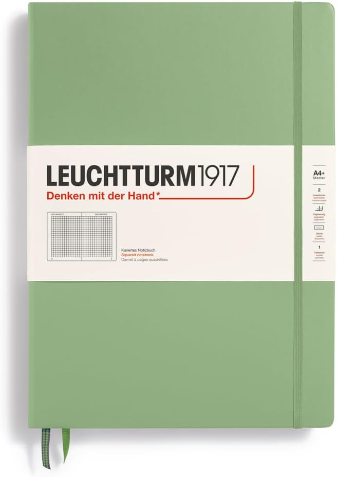 LEUCHTTURM1917 - Notebook Hardcover Master Classic A4+ - 235 Numbered Pages by LEUCHTTURM1917