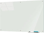 Glass Whiteboard 6' x 4', Magnetic Glass Dry Erase Board Frameless Wall Mounting - Image 7