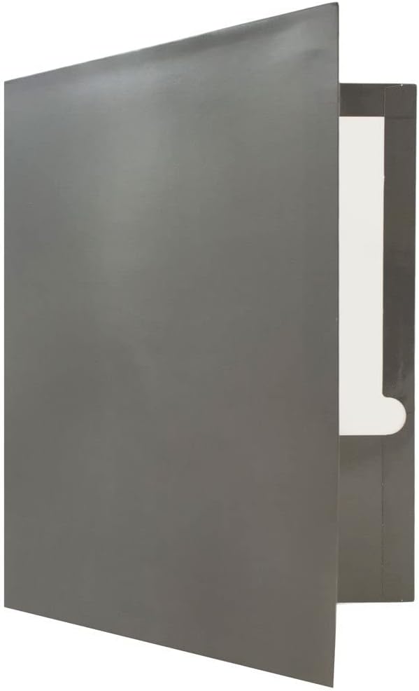 JAM PAPER Laminated Two Pocket Glossy School Folders - Image 3