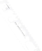 OXFORD Pack of 50 A4 Smooth Perforated Plastic Sleeves 5/100 Thickness Colourless