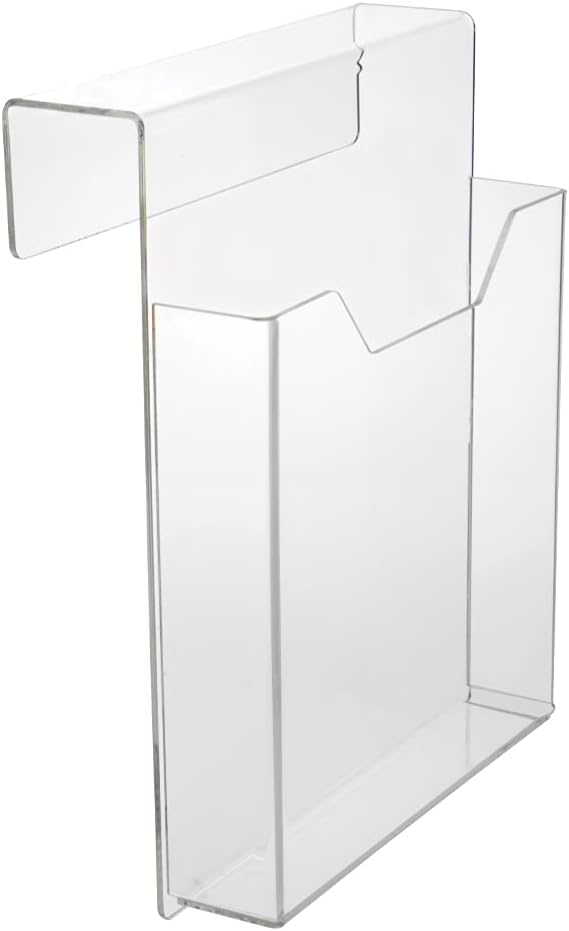 Clear Acrylic Cubicle Sign Holder, Name Plates, & File Holders - Image 4
