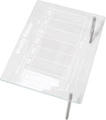 COHEALI Transparent Acrylic Memo Board Erasable Writing Message Board by COHEALI