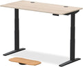 UPLIFTDESK V3 2-Leg Maple Laminate Wood Standing Desk – Adjustable Height by UPLIFTDESK