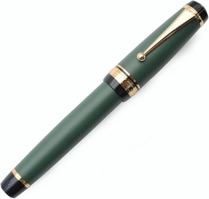 xixixiaozhu Metal Big Fountain Pen Set Medium Nib 0.7mm, Includes Ink Refill by xixixiaozhu