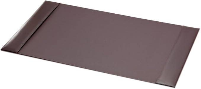 Dacasso Bonded Pad with Side Rails Luxury Leather Desk Blotter by Dacasso