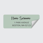 Dotty about Paper Personalized Sage Green Colorblock - Image 4