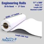 Alliance Wide Format Paper Rolls Bond Engineering - Image 4