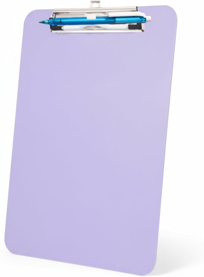 TFDLCG zm 1 PCS Purple Clipboard by TFDLCGzm