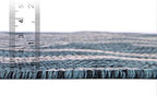 unique loom outdoor botanical collection area rug shown in use