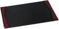 Leather Desk Pad with Side Rails by Dacasso