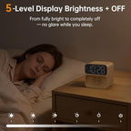 auroracalm extra loud alarm clock for heavy sleepers, package contents