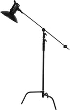 Soonpho 2 Pack 100% Heavy-Duty Steel C-Stand, Pro Photography Light Stand - Image 9