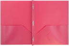 JAM PAPER Plastic 2 Pocket POP Folders - Image 3