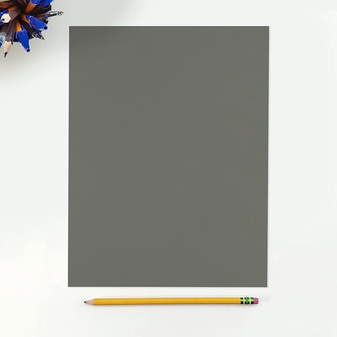 LUXPaper 8.5" x 11" Paper | Letter Size | Smoke Gray | 80lb. Text | 250 Qty - Image 3