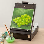 easel art box by artist's loft® shown in use