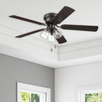 portage bay ceiling fans 52" renton bronze indoor, view 12