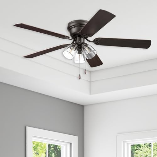 portage bay ceiling fans 52" renton bronze indoor, view 12