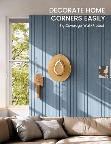 Fluxynara Felt Bulletin Board & Cork Board Alternative 48'' x 36&...