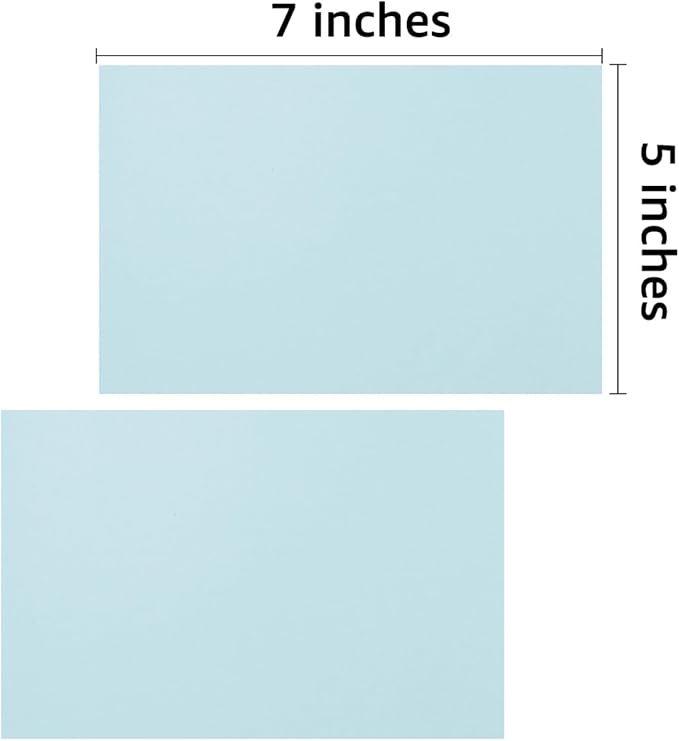 50 Sheets Blank Cardstock Paper 250 GSM Thick Heavy Cards Stock - Image 2