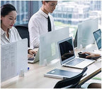 Acrylic Privacy Screen Divider, Portable Desk Partition Panel - Image 2