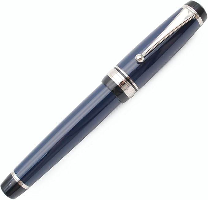 xixixiaozhu Metal Big Fountain Pen Set Medium Nib 0.7mm, Includes Ink Refill by xixixiaozhu