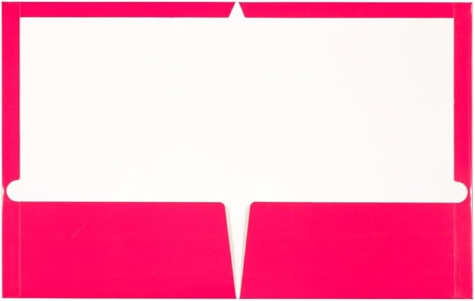 JAM PAPER Laminated Two Pocket Glossy Folders - Image 2