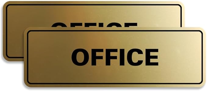 Signs ByLITA Standard Office Sign by SignsByLITA