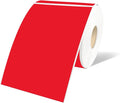 STARLIBOO 3"X5" Rectangle Colored Labels, Removable Moving Labels by STARLIBOO