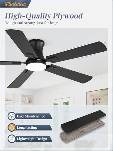 fanbulous 52 inch ceiling fan with light, low on a desk or shelf