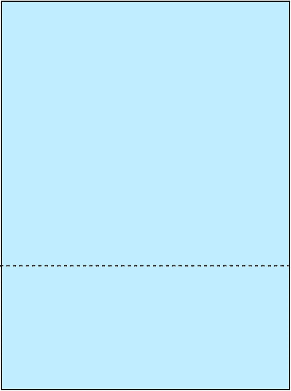 Limited Papers 8.5x11 Perforated Paper, 20/50 Pound, 75 GSM, Variety of