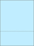 Limited Papers 8.5x11 Perforated Paper, 20/50 Pound, 75 GSM, Variety of