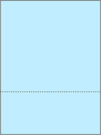 Limited Papers 8.5x11 Perforated Paper, 20/50 Pound, 75 GSM, Variety of